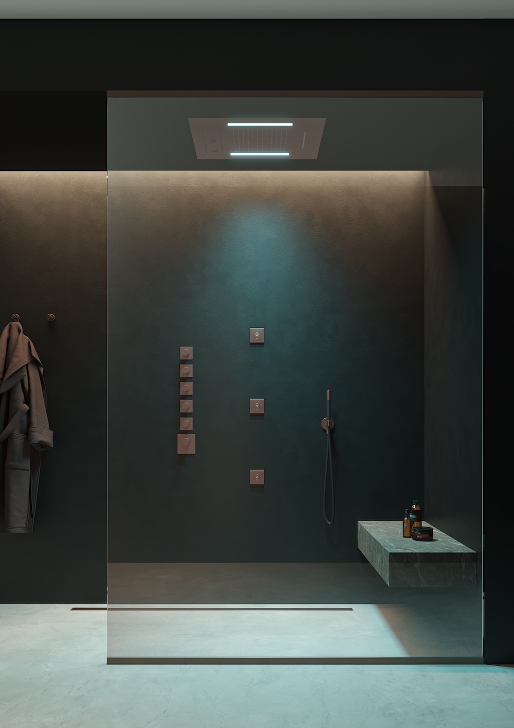 Foto De badkamer als eigen wellnessruimte FotoDe badkamer als eigen wellnessruimte